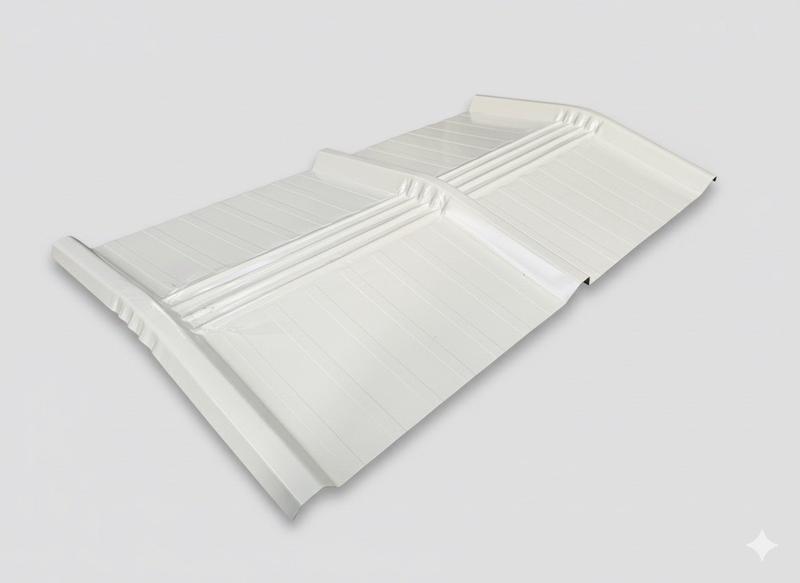 sandviç panel mahyası 3 hadve 60 cm — RAL 9002