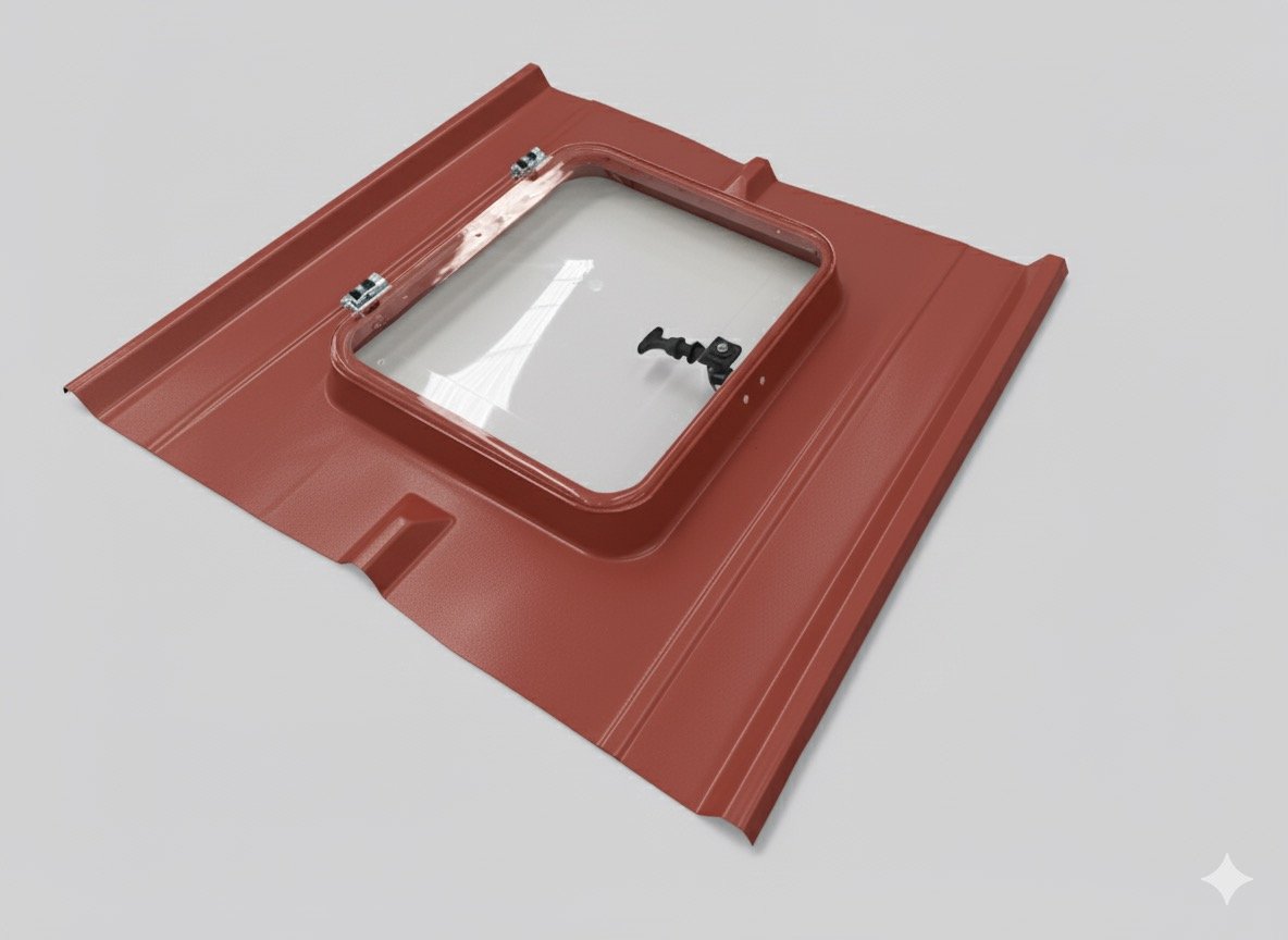 panel çatı çıkış kapağı — RAL 3009