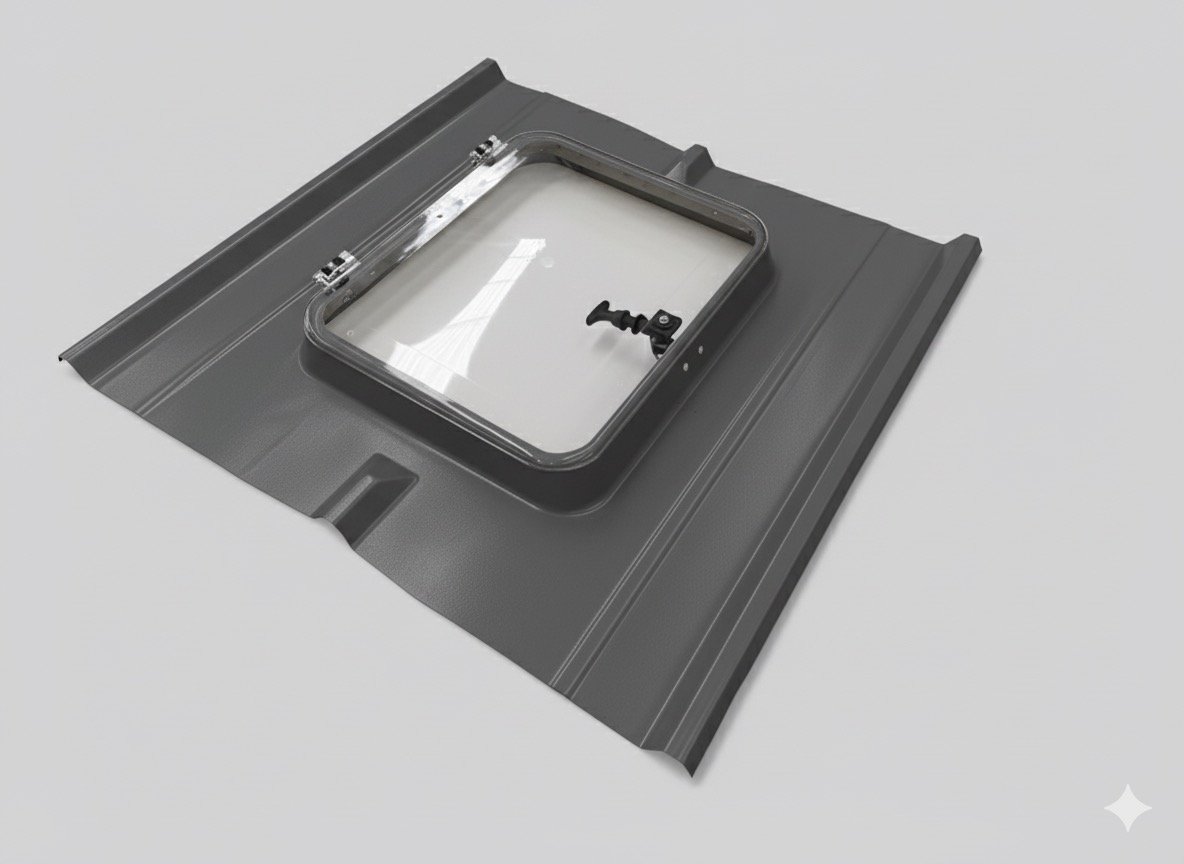 panel çatı çıkış kapağı — RAL 7016